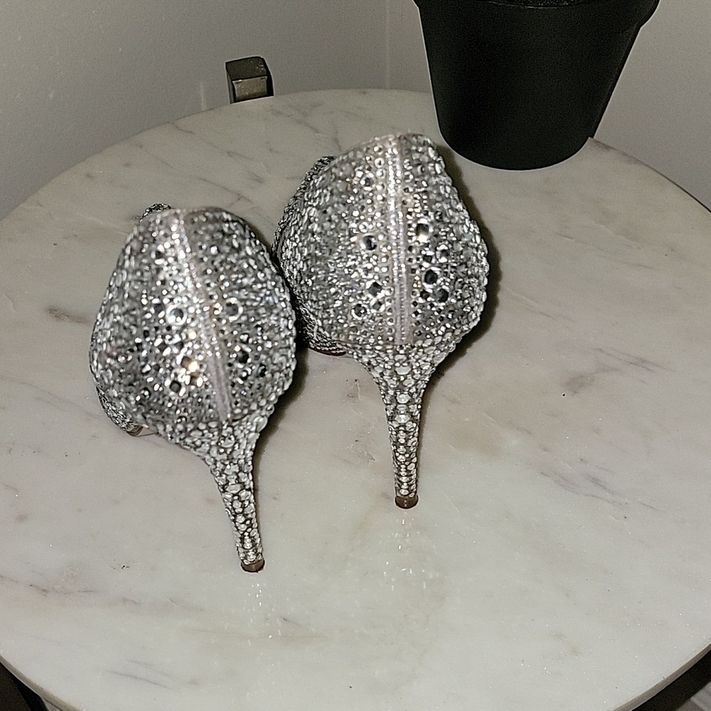 Aqua Silver Women's Shoes - Picture 3 of 5